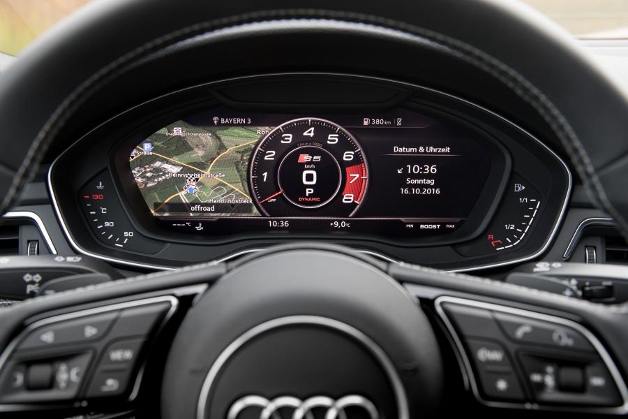 Панель приборов Audi S5 Sportback 2016 года  (WW) (фото 29 из 45)